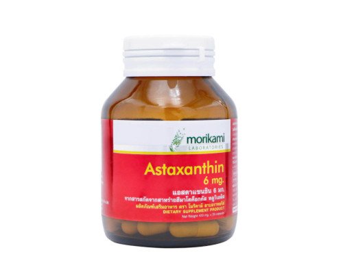 Astaxanthin 6 mg Haematococcus Pluvialis 30 Caps