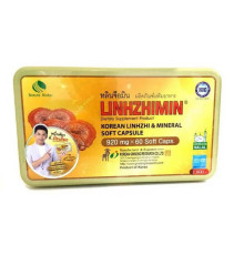 Linhzhimin - Reishi Mushroom Extract - 60 Capsules