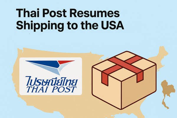 Shipping from Thailand to the USA Is Back!